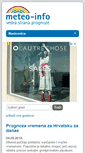 Mobile Screenshot of meteo-info.hr